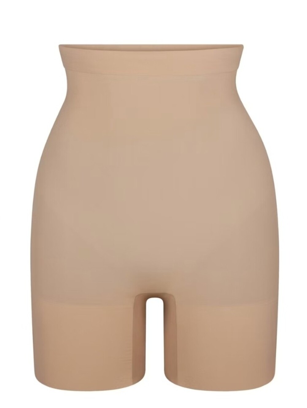 Skims Sheer Seamless High-waisted Mid Thigh Short